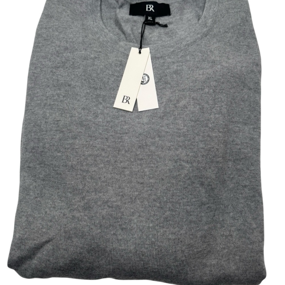 Banana Republic Women's Gray Crewneck Sweater